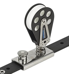 Picture of Schaefer Marine 504-82 Spring Loaded Genoa Lead Block 1-Inch T-Track Slider