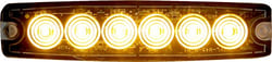 Picture of Buyers 8892200 Amber 6 LED Strobe Light 5-1/8 Inch Surface Mount