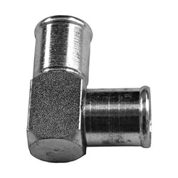 Picture of Helix Racing Products 0582255 90 Degree Radiator Hose Fitting 3/4 Inch 19mm