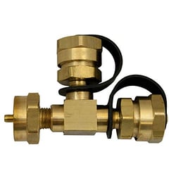 Picture of AP ME414P Add-A-Tee LP Propane Adapter 1"-20 Brass
