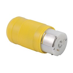 Picture of Marinco 6364CRN 50A Locking Connector 125/250V 3-Pole 4-Wire