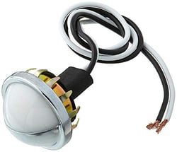 Picture of Peterson Fluid V432 Round Chrome License Plate Light