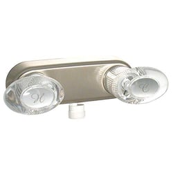 Picture of Valterra PF223441 RV Shower Faucet with Vacuum Breaker Brushed Nickel