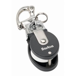 Picture of Barton Marine 90 301 Size 2 Snatch Block with Stainless Steel Snap Shackle 35mm