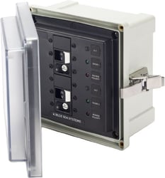 Picture of Blue Sea Systems 3117 120V AC ELCI 30A Dual Panel Enclosure