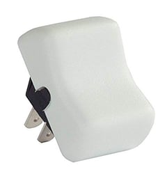 Picture of JR Products 12035 Single Replacement On-Off Rocker Switch White SPST