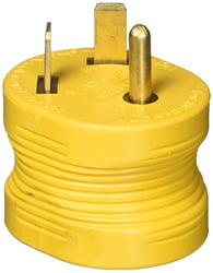 Picture of Camco 55232 30 Amp Male to 15 Amp Female RV Power Adapter 125V