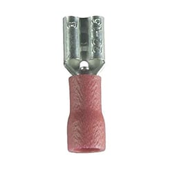 Picture of WirthCo 80276 Vinyl Female Quick Disconnect Terminals 22-18 AWG 0.187" 100 Pack