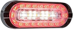 Picture of Buyers 5626432 6 Inch Oval LED Combination Stop Turn Tail Backup Strobe Light
