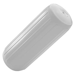 Picture of Polyform HTM-2-WHITE Boat Fender 8.5" x 20.5" White with Air Adapter
