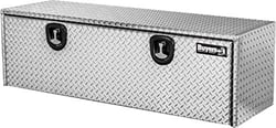Picture of Buyers 1705140 Underbody Aluminum Toolbox 48x24x24 with Recessed Drop Door