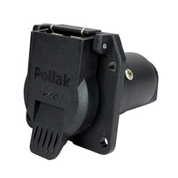 Picture of Pollak 12707E 7-Way RV Blade Connector Socket