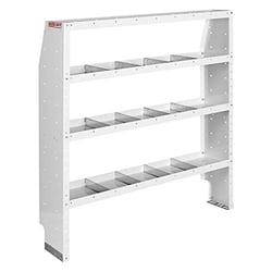 Picture of WeatherGuard 9375303 Adjustable 4-Shelf Storage Unit 52x60x13.5