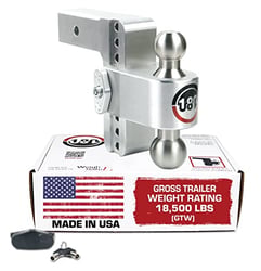 Picture of Weigh Safe LTB6-2.5 Adjustable Turnover Ball Mount 6" Drop 2.5" Shank 14500 lbs GTW