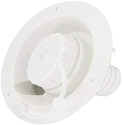 Picture of Valterra A012003 Gravity Water Inlet White RV Fresh Water Fill