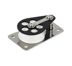 Picture of Schaefer Marine 303-09 Series 3 Cheek Block Flat Base Aluminum
