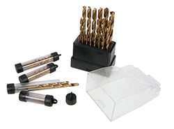 Picture of Performance Tool W9012 Titanium Oxide 118 Degree Split Point Drill Bit Set 63 Piece