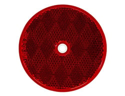Picture of Buyers 5623316 3.1875 Inch Red Round Bolt-On Reflector