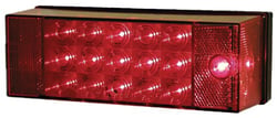 Picture of Peterson Fluid V856 LED Stop Tail Turn Light Rectangular Red