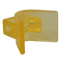 Picture of C.E. Smith 29554 Y-Stop Bow Stop 3" x 3" Yellow PVC 1/2" ID