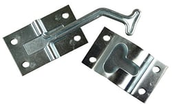 Picture of JR Products 11755 45-Degree T-Style Door Holder Zinc Plated Steel
