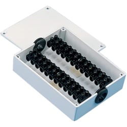 Picture of NewMar BX-3 Splashproof Marine Junction Box with Connector Strips