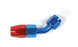 Picture of SPEEDFX 510445BK -4AN 45 Degree Swivel Hose End Fitting Black
