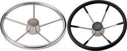 Picture of Sea-Dog Line 230217 Stainless Steel Foam Grip Steering Wheel 15 Inch