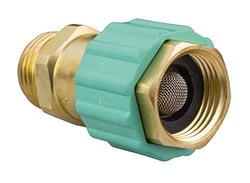 Picture of JR Products 04-62425 Deluxe High Flow Water Regulator 55 PSI Brass Lead-Free