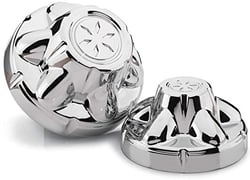 Picture of Dicor TAC865-CB Versa-Lok 8-Lug Chrome ABS Hub Cover 6.5 Inch