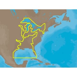 Picture of C-Map NA-M023SDCARD Marine Navigation Chart - Gulf Coast, Great Lakes & Inland Rivers