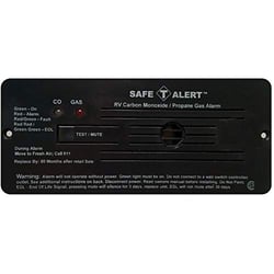 Picture of Safe-T-Alert 35-742-BL Dual Carbon Monoxide Propane Gas Detector Flush Mount Black