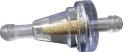 Picture of Helix Racing Products 1189004 Fuel Filter 1/4 Inch 90 Degree Inline with Bronze Element