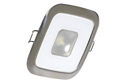 Picture of Lumitec 116118 Mirage Square LED Down Light Polished White/Red/Blue