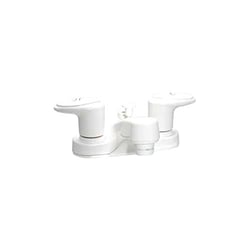 Picture of Valterra PF222241 RV Lavatory Faucet with Shower Diverter White Oval 4 Inch