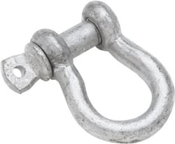 Picture of SeaSense 50074627 7/16" Galvanized Anchor Shackle with Screw Pin