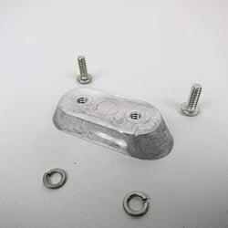 Picture of Sierra 18-6017A Aluminum Sacrificial Anode for Johnson Evinrude Outboards