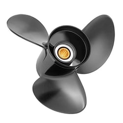 Picture of Solas 6411-138-13 Aluminum Propeller for Honda 75-130HP Outboards 13 Pitch