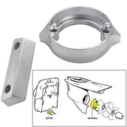 Picture of Tecnoseal 20706 Anode Kit for Volvo 290 Duo-Prop - Zinc with Hardware