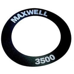 Picture of Maxwell 3856 Label 3500 Windlass Replacement Decal