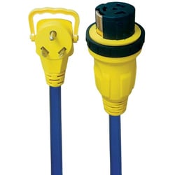 Picture of AP 1600591 2' 50 Amp to 30 Amp Locking RV Power Adapter Cable