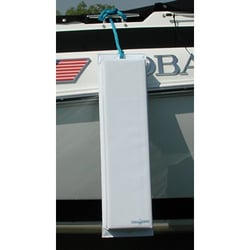 Picture of Hull Hugger HH1W Flat Boat Fender White 26 x 6 x 2.5 Inch