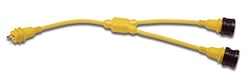 Picture of Marinco 157AY Y Adapter 30A 125V Locking Marine Shore Power Splitter