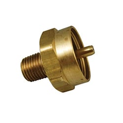 Picture of AP ME488P Disposable Cylinder Adapter 1"-20 Female x 1/4" MPT