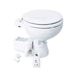 Picture of Albin 07-03-010 Silent Electric Compact Marine Toilet 12V