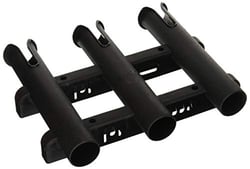 Picture of Sea-Dog Line 325039-1 three-Pole Side Mount Rod Holder Black
