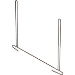 Picture of Buyers B2436ASBC Anti-Sail Bracket Chrome 24" Mud Flap Mounting Hardware Pair