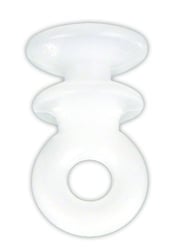 Picture of JR Products 81085 Sliding Eye Curtain Carrier Type A White