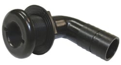 Picture of T-H Marine TH1290DP 1-1/8 Inch 90 Degree Thru-Hull Fitting Black