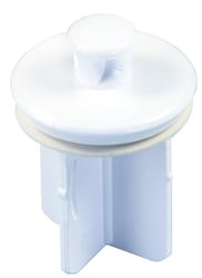 Picture of JR Products 95205 Pop-Up Drain Stopper 1-1/4 Inch White